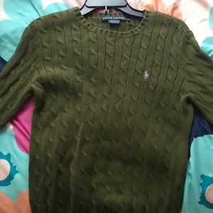 Dark Green Ralph Lauren sweater!